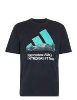 Adidas Performance - Mer Gfx Tee 05M - Juoda