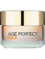 L'Oréal Paris - L'oréal Paris Age Perfect Rosy Radiance Day Cream Spf20 For Normal Skin 50 Ml - Dieninis veido kremas - Nude