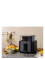 Greenpan - Greenpan Vision Gennemsigtig Airfryer – 1 Kurv, 7 L - Oro gruzdintuvė - Juoda