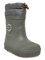 Mikk-line - Wellies Winter - Barefoot - Žieminiai batai su raišteliais - Chaki spalva