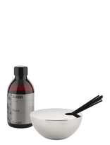 Alessi - Diffuser With Lid In 18/10 Stainless Steel Refill And Rattan Reeds Fragrance Basalt - Kvapų difuzorius - Sidabro