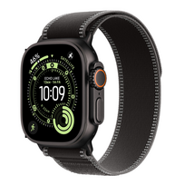 Apple Watch Ultra 3 GPS + Cellular 49mm Black Titanium Case with Charcoal-Black Trail Loop