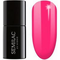Semilac - UV Gel Polish Nagų lakai 7 ml Nr. 517 SemiBeats by Margaret Neon Pink