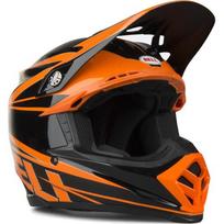 Motokroso šalmas BELL Moto-9 (Infrared Intake) - Juoda oranžinė