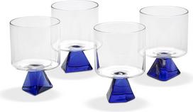 Serax Stiklinės Silos 380 ml, mėlynos, 4 vnt.
