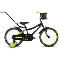 Tabou Rocket CS Alu 12 black-lime dviratis