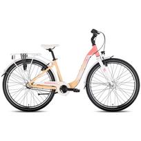 Tabou Queen 26 Plus coral-white dviratis