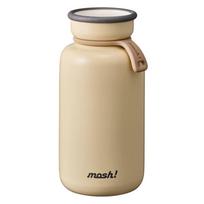 Nerūdijančio plieno retro stiliaus termosinė gertuvė „Mosh ! BOTTLE LATTE”, 450 ml Ivory