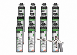 Putos Makroflex WHITETEQ PRO, itin atsparios UV, 12vnt.+dovana