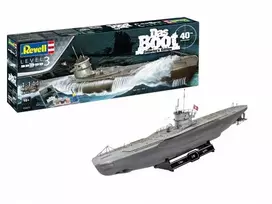 Surenkamas povandeninio laivo modelis „Revell Das Boot U 96“ 1:144