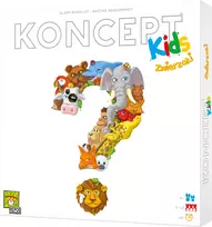 Kooperacinis stalo žaidimas vaikams „Concept Kids: Gyvūnai“ (lenkų kalba)