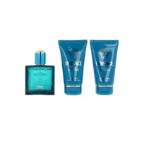 Rinkinys vyrams Versace EROS EDT 50 ml + dušo želė 50 ml + priemonė po skutimosi 50 ml