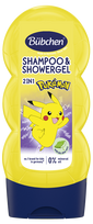 BUBCHEN Pokemon Pikachu 2in1 šampūnas/dušo želė, 230 ml