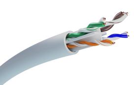 Extralink CAT6 UTP (U/UTP) V2 INDOOR TWISTED PAIR 100M tinklo kabelis Pilka U/UTP (UTP)