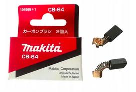 MAKITA ANGLINIAI ŠEPETĖLIAI CB-64 2vnt.