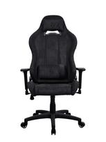 Arozzi Metal/Reinforced nylon | Gaming Chair | Torretta Soft Fabric | Pure Black