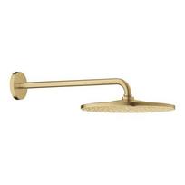 Lietaus dušo galva GROHE Rainshower Mono 310 su 42,2 cm sieniniu laikikliu - Šlifuotas auksas