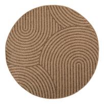 Apvalios formos lauko ir vidaus kilimas ø 200 cm Timber 1401 – Ayyildiz Carpets