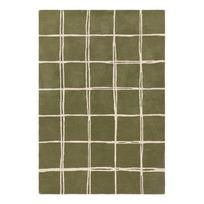 Rankų darbo žalios spalvos iš vilnos kilimas 200x290 cm – Asiatic Carpets