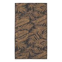 Juodos spalvos/rudos spalvos lauko ir vidaus kilimas 60x100 cm Mira 1451 – Ayyildiz Carpets