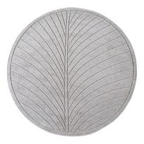 Sidabrinės spalvos apvalios formos lauko ir vidaus kilimas ø 80 cm Nova 1204 – Ayyildiz Carpets