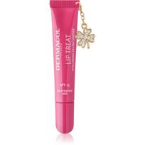 Dermacol Lip Treat drėkinamasis lūpų blizgesys SPF 15 atspalvis 16 Raspberry Jam 10 ml