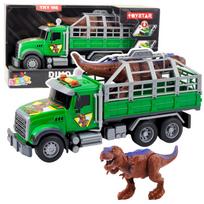 Dinozaurų transportavimo sunkvežimis – šviesos ir garso efektai
