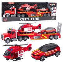 City Fire gaisrininkų rinkinys – sunkvežimis su