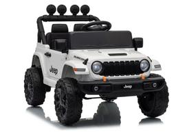 Jeep Rubicon DK‑JWR558 24V elektromobilis vaikams – baltas
