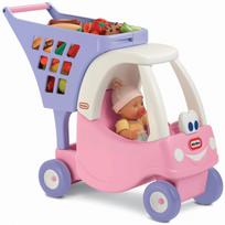 Little Tikes „Cozy Coupe“ rožinis pirkinių vežimėlis