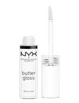 NYX Professional Makeup - Butter Gloss Sugar Glass - Lūpų blizgesys - Nude