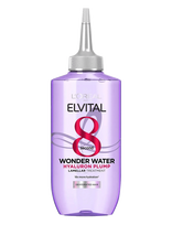 L'Oréal Paris - L'oréal Paris Elvital Hyaluron Plump 8 Second Wonder Water For Dehydrated Hair 200 Ml - Plaukų priežiūros priemonė - Nude