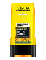 L'Oréal Paris - L'oréal Paris Men Expert Invincible Sport After Sport Shower Gel For Sensitive Skin 300 Ml - Voniai ir dušui - Nude
