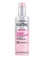 L'Oréal Paris - L'oréal Paris Elvital Ultimate Glycolic Gloss Leave-In Serum For Dull Hair 150 Ml - Plaukų priežiūros priemonė - Nude