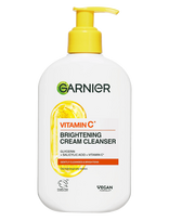 Garnier - Garnier Vitamin C* Glow Boost Cream Cleanser For Dull Skin 250 Ml - Putojantis veido prausiklis - Nude