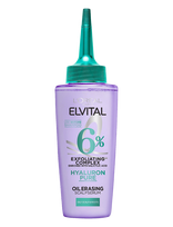 L'Oréal Paris - L'oréal Paris Elvital Hyaluron Pure Oil Erasing Scalp Serum For Dehydrated Hair 102 Ml - Plaukų priežiūros priemonė - Nude