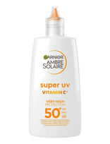 Garnier - Garnier Ambre Solaire Super Uv Vitamin C* Anti-Dark Spot Fluid Spf50+ For Normal Skin 40 Ml - Veido odos priežiūrai - Nude