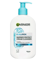Garnier - Garnier Hyaluron Barrier Protect Cream Cleanser For Dry Skin 250 Ml - Veido rausiklis - Nude