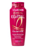 L'Oréal Paris - L'oréal Paris Elvital Color Vive Shampoo For Colored Hair 400 Ml - Šampūnas - Nude