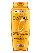 L'Oréal Paris - L'oréal Paris Elvital Extraordinary Oil Shampoo For Dry Hair 400 Ml - Šampūnas - Nude