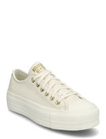 Converse - Chuck Taylor All Star Lift - Sportiniai žemapadžiai sportbačiai - Kreminė spalva