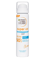 Garnier - Garnier Ambre Solaire Super Uv Over Makeup Protection Mist With Hyaluronic Acid Spf50+ 75 Ml - Veido odos priežiūrai - Nude
