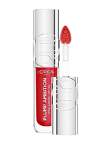 L'Oréal Paris - L'oréal Paris Plump Ambition Hyaluron Lip Oil Läppolja 380 Rouge In Love 5 Ml - Putlinanti lūpų priemonė - Raudona