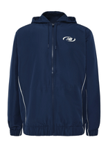 New Balance - Trackside Woven Jacket - Treniruočių striukė - Tamsiai mėlyna