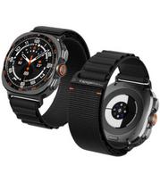 Juoda apyrankė Samsung Galaxy Watch Ultra 1 / 2 2024-2026 (47 mm) laikrodžiui "Spigen WBF1 Band"