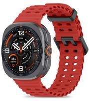 Raudona apyrankė Samsung Galaxy Watch Ultra 1 / 2 2024-2026 (47 mm) laikrodžiui "Tech-Protect Iconband Pro"
