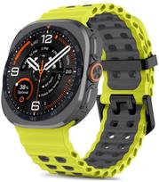 Žalia / Juoda apyrankė Samsung Galaxy Watch Ultra 1 / 2 2024-2026 (47 mm) laikrodžiui "Tech-Protect Iconband Pro"
