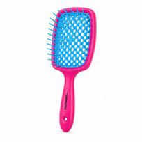 Comwell.pro Vent Paddle Brush for Gentle Fast Hair Detangling, Fuchsia