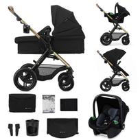 KINDERKRAFT universalus vežimėlis MOOV 2 XL, pure black, KSMOOVXLBLK0000