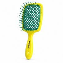 Comwell.pro Vent Paddle Brush for Gentle Fast Hair Detangling, Yellow